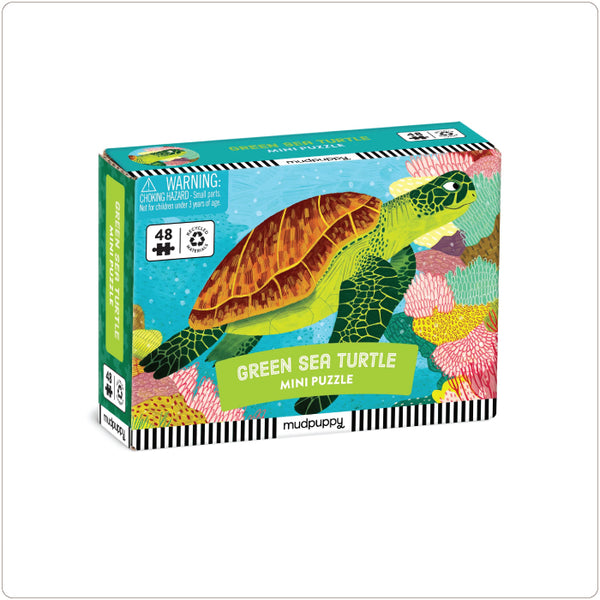 Jigsaw Puzzle - Green Sea Turtle Mini 48 Pieces