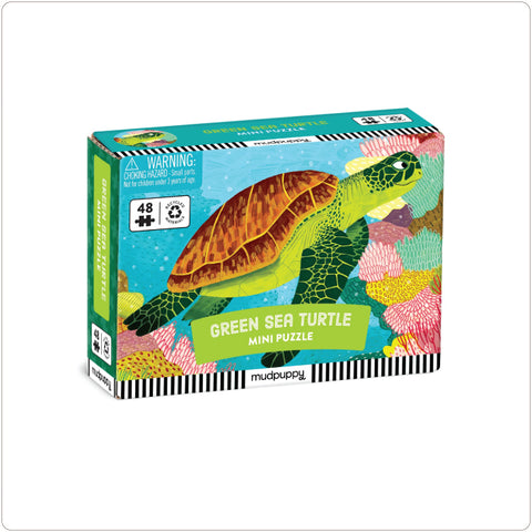 Jigsaw Puzzle - Green Sea Turtle Mini 48 Pieces