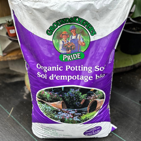 Groundskeepers Pride Organic Potting Mix - 40 Litre