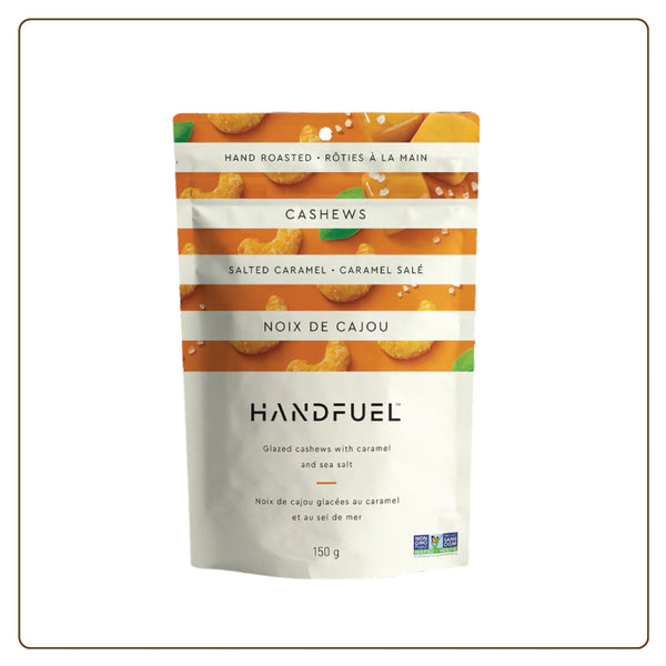 Handfuel Hand Roasted Cashews - Salted Caramel 150g