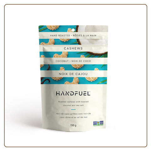 Handfuel Hand Roasted Cashews - Coconut 150g