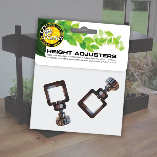 SunBlaster™ Height Adjustment Collars for GrowLight Garden (2 pack)