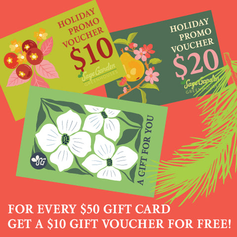 Holiday Gift Certificates with BONUS!