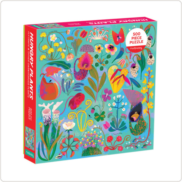 Jigsaw Puzzle - Hungry Plants 500 Piece Family Puzzle