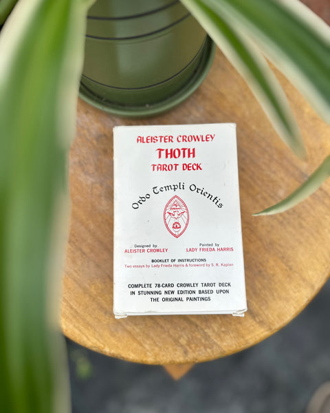 Aleister Crowley Thoth Tarot Deck (1983 - "Greenie")