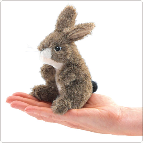 Puppet - Folkmanis® Mini Jack Rabbit (Finger Puppet)