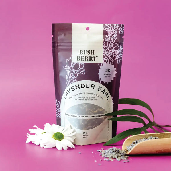 Bush Berry Tea - Organic Lavender Earl Loose Leaf Tea
