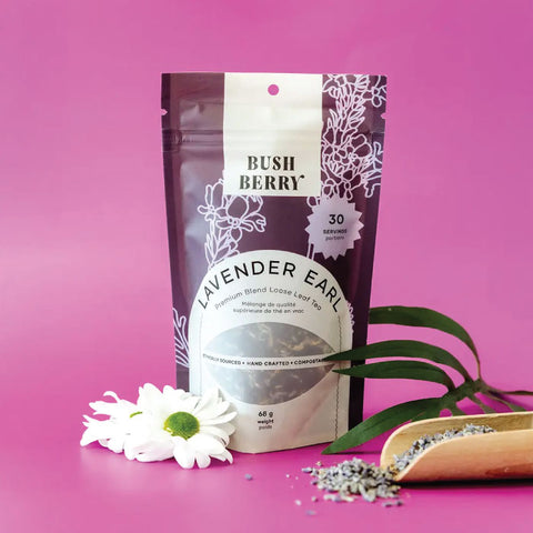 Bush Berry Tea - Organic Lavender Earl Loose Leaf Tea