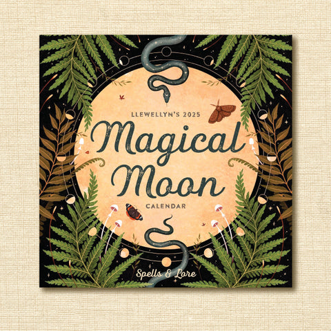 Llewellyn's 2025 Magical Moon Wall Calendar