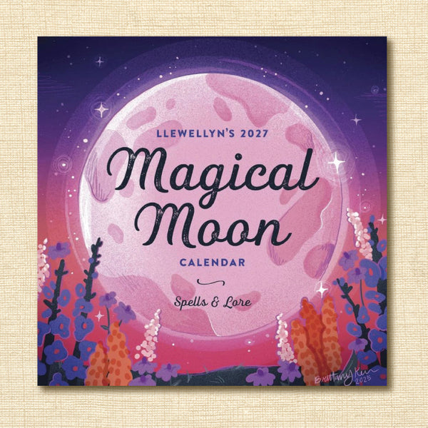 Llewellyn's 2027 Magical Moon Wall Calendar