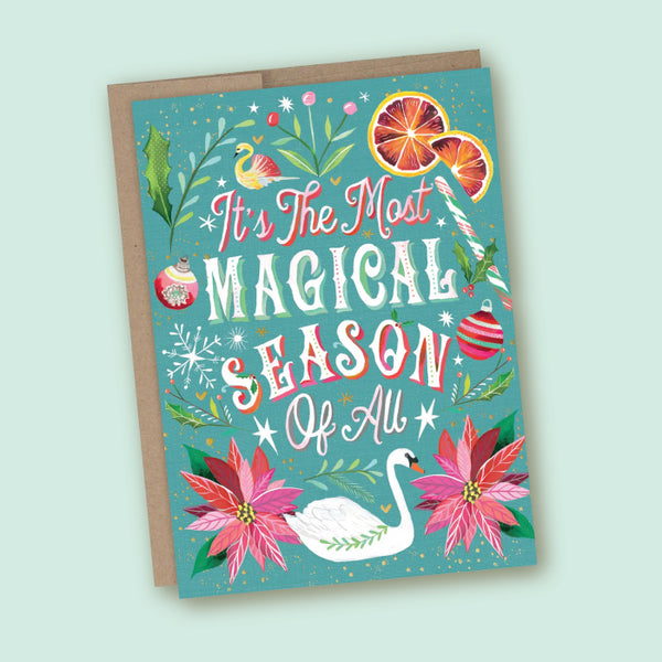 Katie Daisy Magical Season Holiday Card