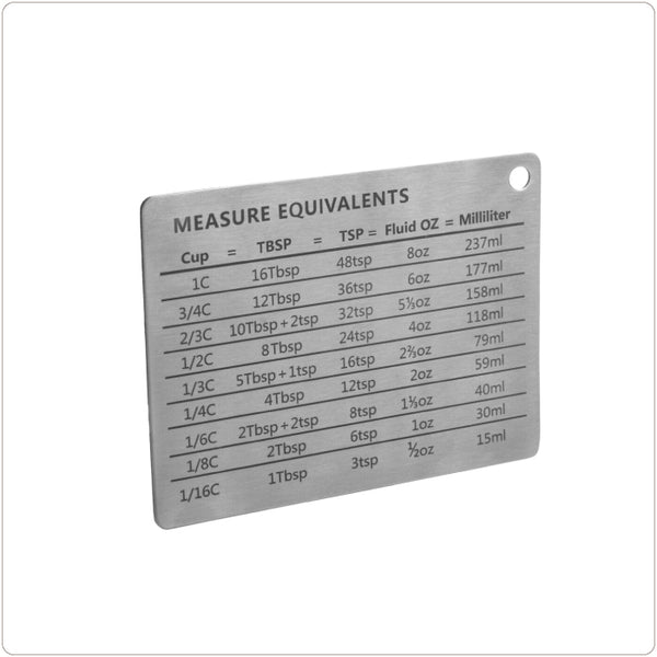 Magnetic Kitchen Conversion Chart