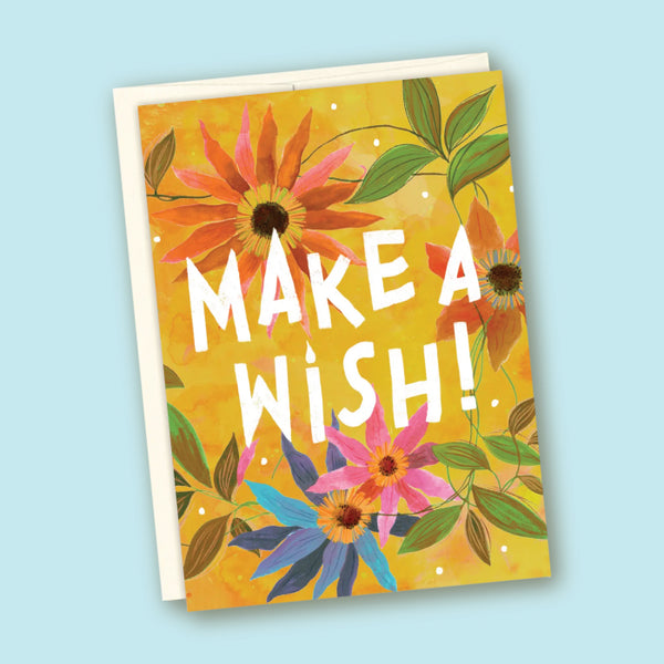 Meera Lee Patel Make a Wish Birthday Card