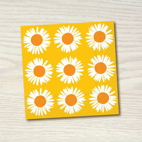 Paper Napkins - Marimekko Auringonkukka Cocktail