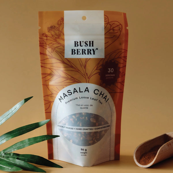 Bush Berry Tea - Organic Honey Masala Chai Loose Leaf Tea