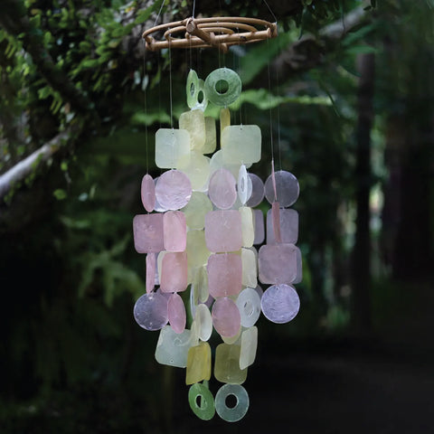 Capiz Shell Windchime - Medium - Celestial (Fair Trade)