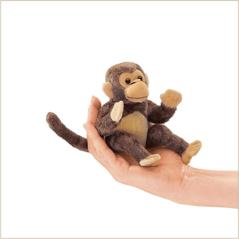 Puppet - Folkmanis® Mini Monkey (Finger Puppet)
