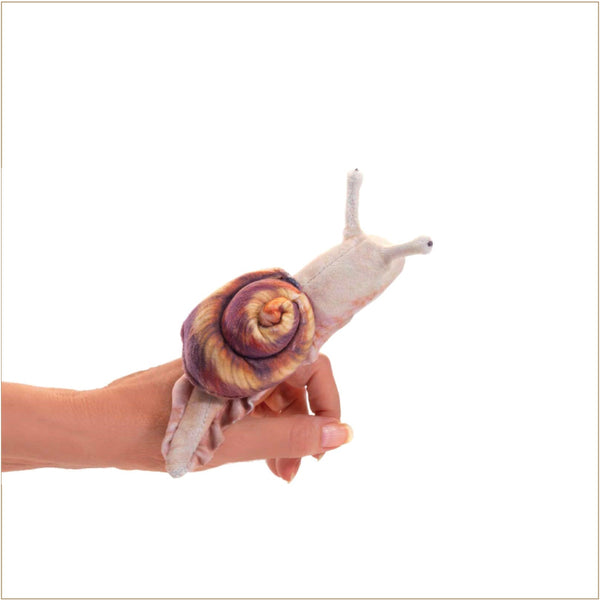 Puppet - Folkmanis® Mini Snail (Finger Puppet)