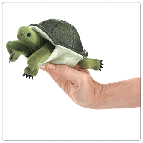 Puppet - Folkmanis® Mini Turtle (Finger Puppet)