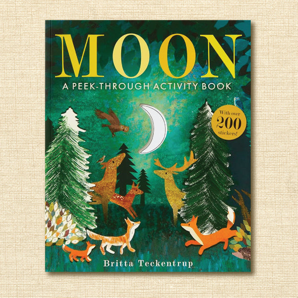 Moon: A Peek-Through Activity Book