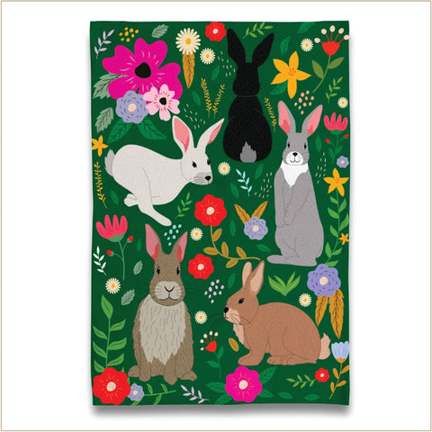Tea Towel - Cotton - All Things Bunny Rabbit