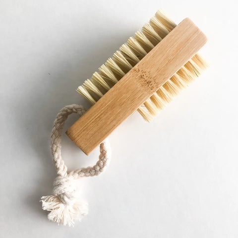 Nail Brush - Double Sided Bamboo