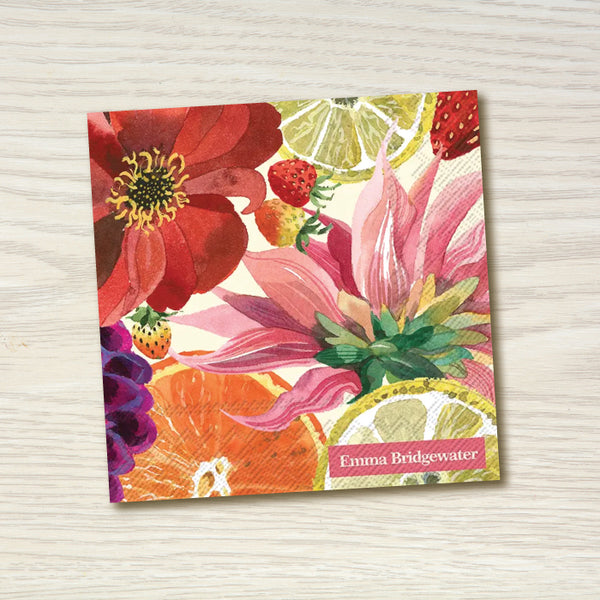 Paper Napkins - Emma Bridgewater Fruits and Flowers Cocktail