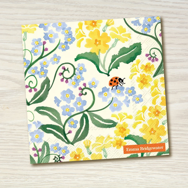 Paper Napkins - Emma Bridgewater Forget Me Not and Primrose Lunch