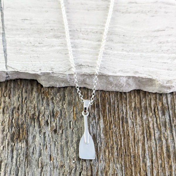Sterling Silver Necklace - Paddle