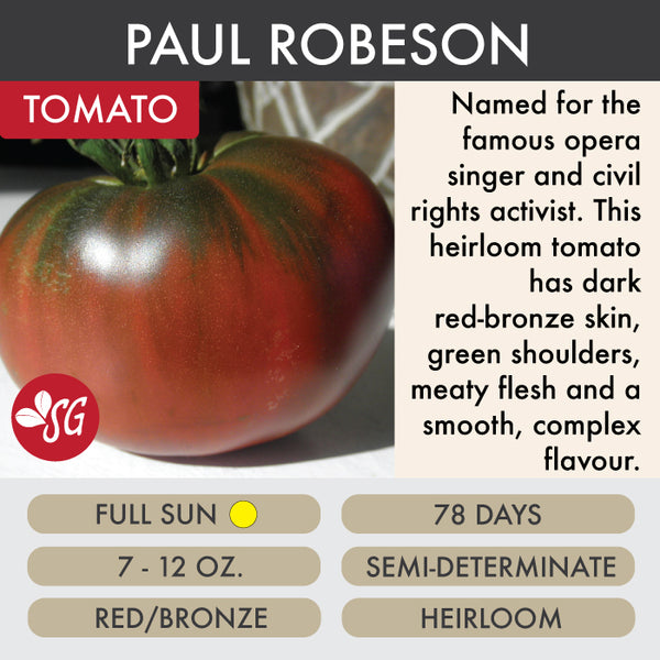 Paul Robeson - Tomato Plant Pre-Order 2026