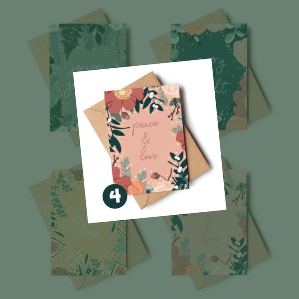 Wildwood Paper Note Card Mini - Festive Cheer