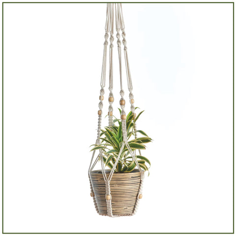 Woven Plant Hanger - 42" No Tassel
