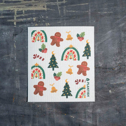 Swedish Dishcloth - Holiday Treats