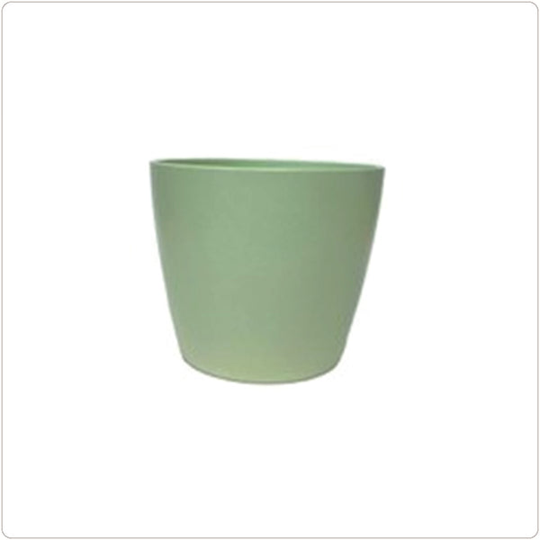 Ceramic Pot Cover - Pot 8 - Green