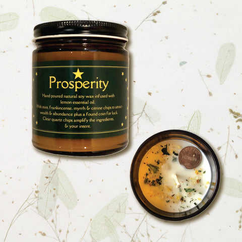 Covenstead Candle - Prosperity Soy Wax Candle