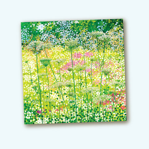 Susan Entwistle Greeting Card - Queen Anne's Lace