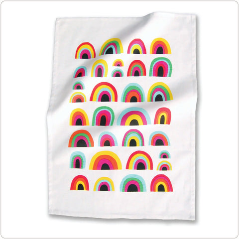 Tea Towel - Badger & Burke Rainbow