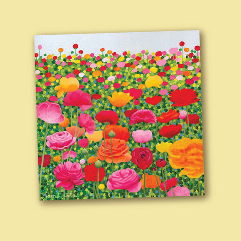 Susan Entwistle Greeting Card - Ranunculus