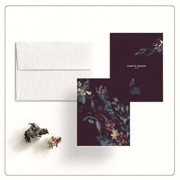 Roaul and Simone - St. Lawrence Algae Crown – Fragment No.2 Note Card