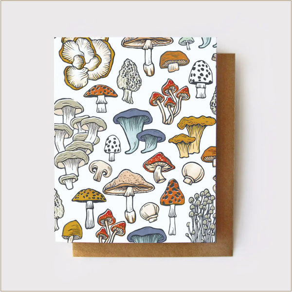 Root & Branch Paper Co. - Mushroom and Fungi Everyday Greeting Card