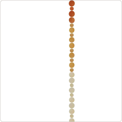 Capiz Shell Decorative Strand - Spice Ombre (Fair Trade)