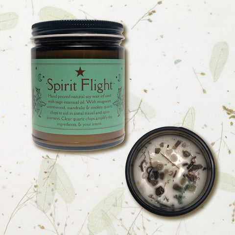 Covenstead Candle - Spirit Flight Soy Wax Candle