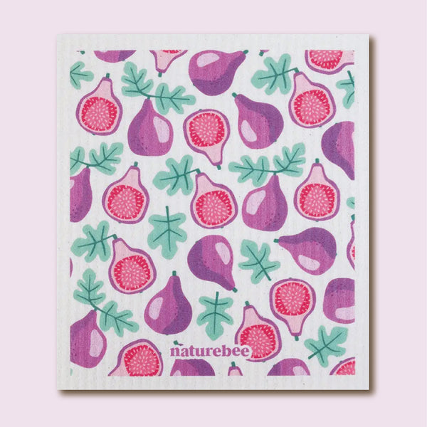 Nature Bee Swedish Dish Cloth - Figs