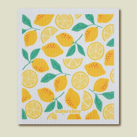 Nature Bee Swedish Dish Cloth - Lemon