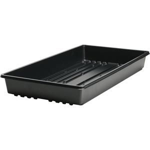 1020 Tray - Black - No Holes