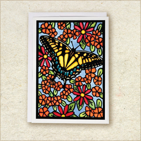 Sarah Angst Art - Swallowtail Notecard