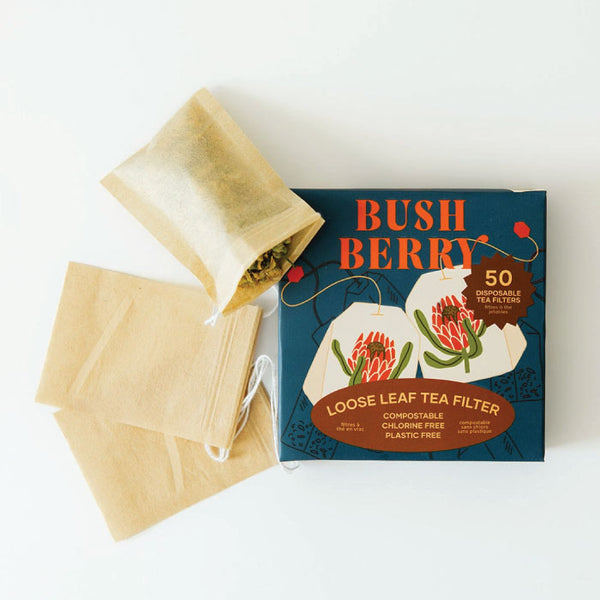 Bush Berry - 50 Disposable Tea Filters