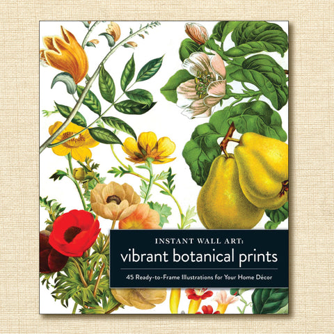 Vibrant Botanical Prints: 45 Ready-to-Frame Illustrations for Your Home Décor (Instant Wall Art)