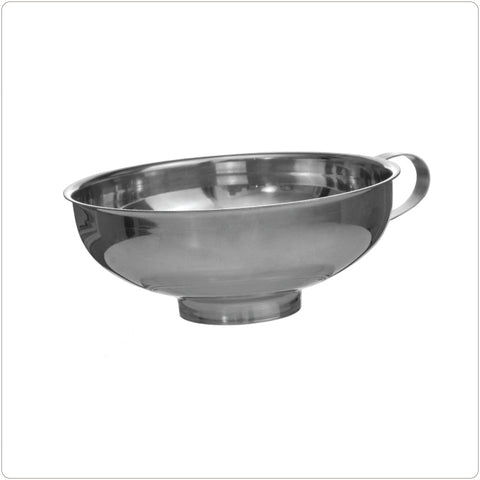 Wide Mouth Funnel - Stainless Steel