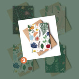 Wildwood Paper Note Card Mini - Botanical